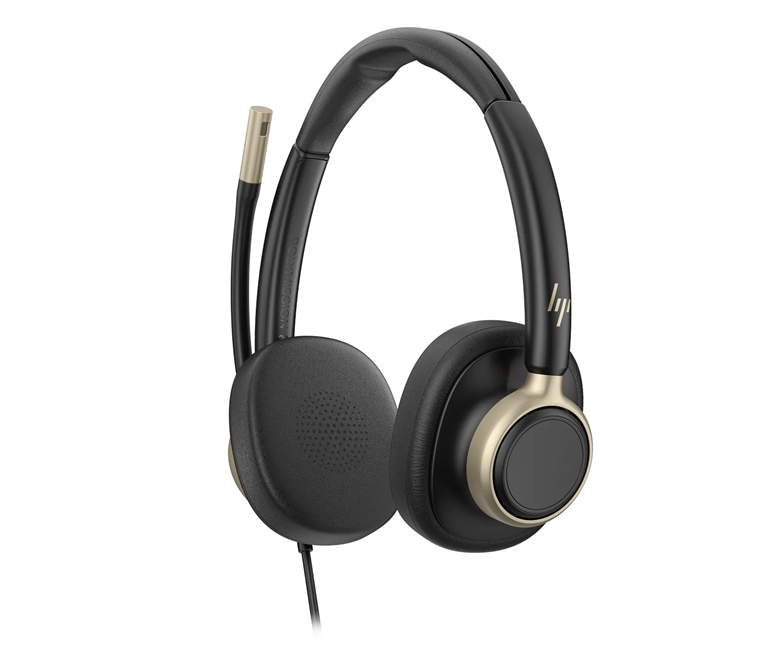 Poly Mission 825 Stereo Wired Enterprise Headset-lateral View2