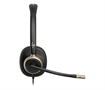 Poly Mission 825 Stereo Wired Enterprise Headset-side View