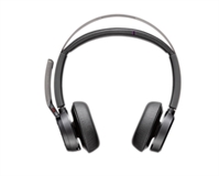Poly Voyager Focus 2  - Headset, Stereo, On-ear headband, Wireless, Bluetooth, USB-A, 20Hz-20KHz, Black