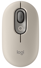 Logitech POP - Mouse, Wireless, Bluetooth, USB, Optic, 4000 dpi, Mist