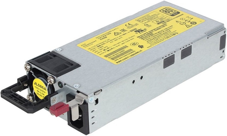 POWER SUPPLY Aruba X372 54VDC 680W 54v Front View 2