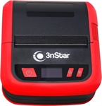 3nStar PPT305BT - Portable Direct Thermal Receipt, Label Printer, Bluetooth, USB, Black and Red