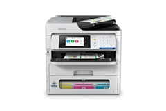 Epson WorkForce Pro EM-C800 - All-in-One Inkjet Printer, Wireless, Color, White