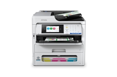 Epson WorkForce Pro EM-C800 - All-in-One Inkjet Printer, Wireless, Color, White