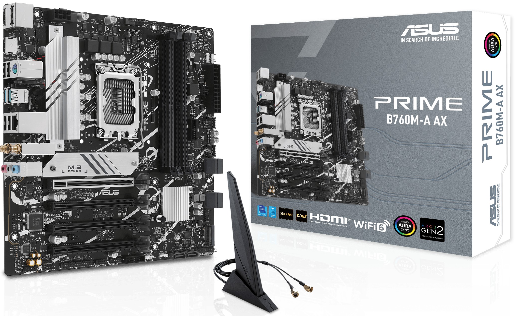 ASUS PRIME B760M-A AX in Peru Pana Compu