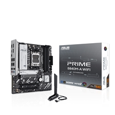 ASUS PRIME B840M-A WIFI - Tarjeta Madre, AM5, mATX, Dual-Channel, 256GB DDR5 Memoria Máxima