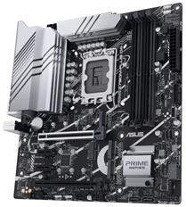 ASUS PRIME Z790M-PLUS D4 - Tarjeta Madre, LGA1700, mATX, USB 3.2, M.2, SATA 6Gb/s, PCIe 5.0, 128 GB DDR4 de Memoria Maxima