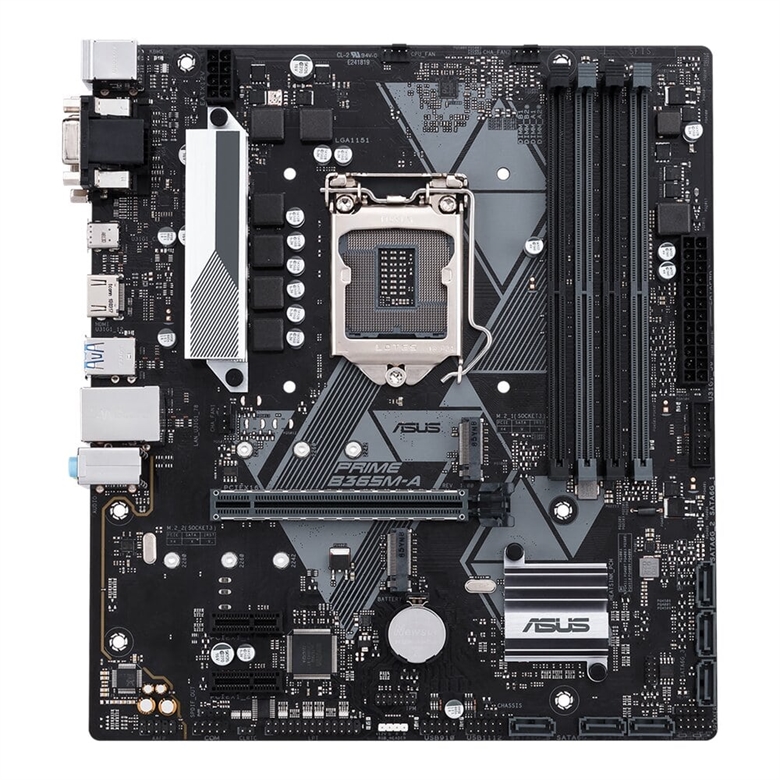 PRIMEB365M-A Motherboard Front Vertical View