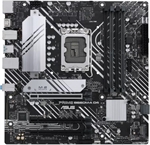 ASUS PRIME B660M-A D4 - Motherboard, LGA1700, mATX, USB 3.2, M.2, Sata 6Gb/s, PCIe 4.0, 128GB DDR4 Max Memory