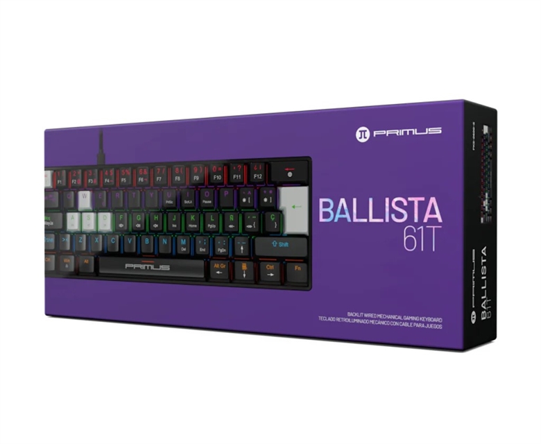 Primus BALLISTA61T - Gaming Keyboard PKS-060G-S box view