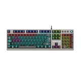 Primus BALLISTA91T - Teclado Gaming, Mecánico, Cableado, USB, LED, Español, Negro