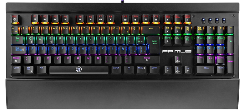 Primus Gaming Ballista 200S Mechanical Keyboard Front View