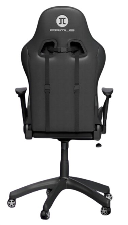 Primus Gaming THRONOS 100T - Black Gaming Chairs pch-103bk back view