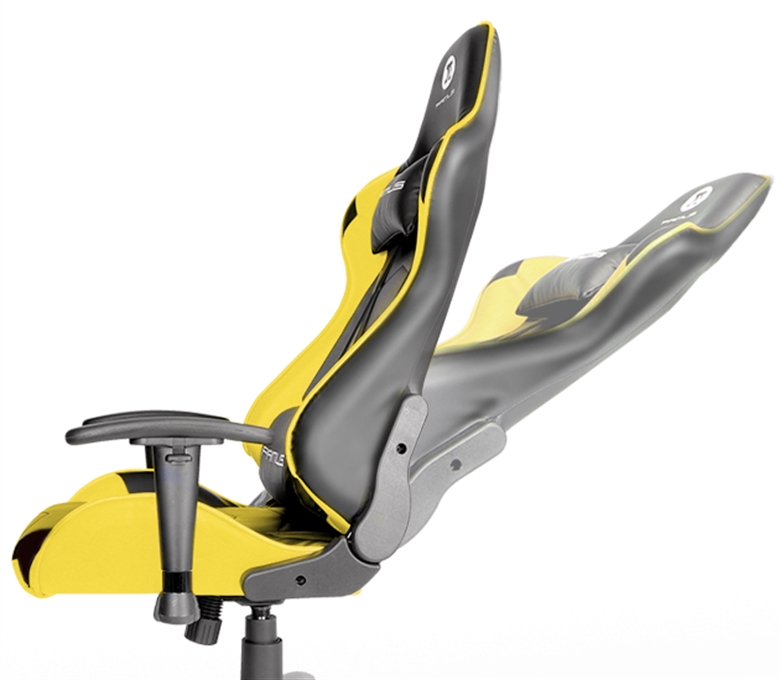 Primus Gaming THRONOS 100T Yellow Gaming Chair Adjustable Backrest