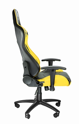 Primus Gaming THRONOS 100T Yellow Gaming Chair Side View