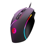 Primus Gaming GLADIUS12800P - Mouse Gaming, Cableado, USB, Óptico, 12800 dpi, RGB, Negro