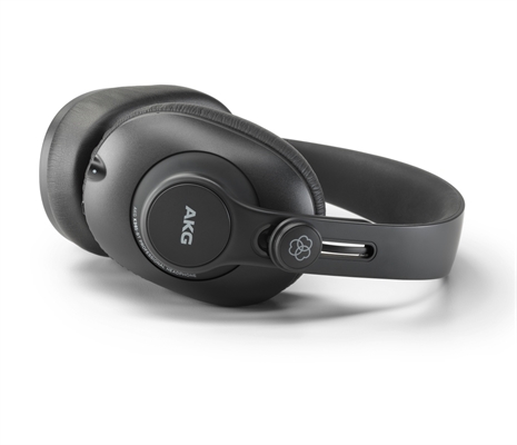 Professional Closed-Back Studio Headphones with Bluetooth-Side View