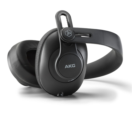 Professional Closed-Back Studio Headphones with Bluetooth-Side View2