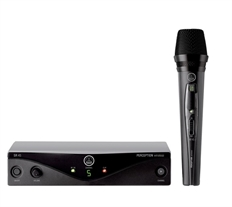  AKG Perception Wireless 45 Vocal Set U2  - Micrófono Inalámbrico, Negro, Cardioide, Dinámico, UHF