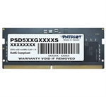 Patriot Signature Line DDR5  - RAM Memory Module, 16GB (1 x 16GB), 262-pin DDR5 RAM SO-DIMM, for Laptop, 5600MHz, CL46