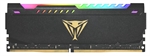 Patriot Viper Steel RGB - Módulo de Memoria RAM, 8GB (1x 8GB), 288-pin DDR4 RAM DIMM, para PC de Escritorio, 3600MHz, CL20