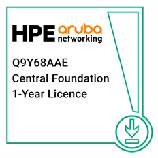 HPE Aruba Networking Q9Y68AAE - Central Switch Class-1 Foundation, Suscripción, 1 Año, E-STU
