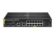 HPE Aruba CX 6000 12G Class4 PoE 2SFP - Conmutador Gigabit Administrado, 12 Puertos, 28Gbps