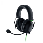 Razer BlackShark V2 X - Headset, Estéreo, Circumaurales, Cableado, USB, 12 Hz - 28 kHz, Negro y Verde