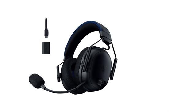 Razer BlackShark V3 Pro PlayStation Edition Negro Esquina