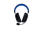 Razer BlackShark V3 X HyperSpeed PlayStation Edition  - Headset, Stereo, Over-ear headband, Wireless, 60 Hz -16 kHz, Black