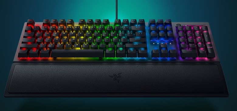 Razer BlackWidow V3 Front Down View