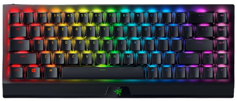 Razer BlackWidow V3 Mini Hyperspeed Front View