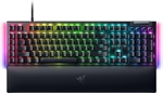 Razer BlackWidow V4 Hyperspeed - Teclado Gaming, Mecánico, Cableado, USB, RGB, Inglés, Negro