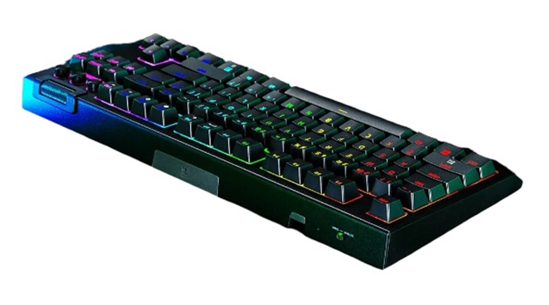 Razer BlackWidow V4 Tenkeyless HyperSpeed Rear View