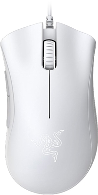 Razer DeathAdder Essential White Front View