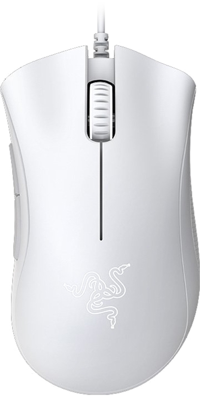 Razer DeathAdder Essential White Front View