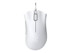 Razer DeathAdder Essential - Mouse, Cableado, USB, Optico, 6400dpi, Blanco