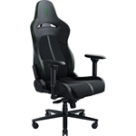 Razer Enki Black/Green - Black and Green Gaming Chair, Aluminum base, Adjustable Seat Height, Armrest 4D