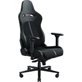 Razer Enki - Black and Green Gaming Chair, Aluminum base, Adjustable Seat Height, Armrest 4D