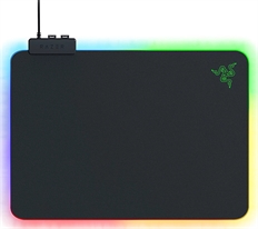 Razer Firefly V2 - Gaming Mouse Pad, Cloth, LED, Black