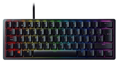 Razer Huntsman Mini - Gaming Keyboard, Mechanical, Razer Purple Switch, Wired, USB-C, RGB, Spanish, Black