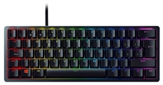 Razer Huntsman Mini - Gaming Keyboard, Mechanical, Razer Purple Switch, Wired, USB-C, RGB, Spanish, Black