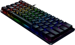 Razer Huntsman Mini - Gaming Keyboard, Mechanical, Razer Red Switch, Wired, USB-C, RGB, English, Black
