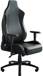 Razer Iskur X - Black and Green Gaming Chair, Adjustable Seat Height, Armrest