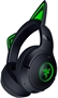 Razer Kraken Kitty V2 BT NEGRO VISTA SOBRE LA OREJA
