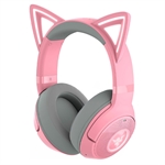 Razer Kraken Kitty V2 BT - Headset, Stereo, Over-ear headband, Wireless, Bluetooth, 20Hz - 20kHz, Quartz