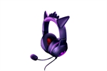 Razer Kraken Kitty V2 Gengar Edition - Headset, Stereo, Over-ear headband, Wired, USB, 20Hz - 20kHz, Purple