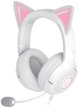 Razer Kraken Kitty V2 - Headset, Estereo, Circumaurales, Cableado, USB, 20Hz  20kHz, Blanco