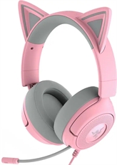 Razer Kraken Kitty V3  - Headset, Stereo, Over-ear headband, Wired, 3.5mm,20 Hz  28 kHz, Pink