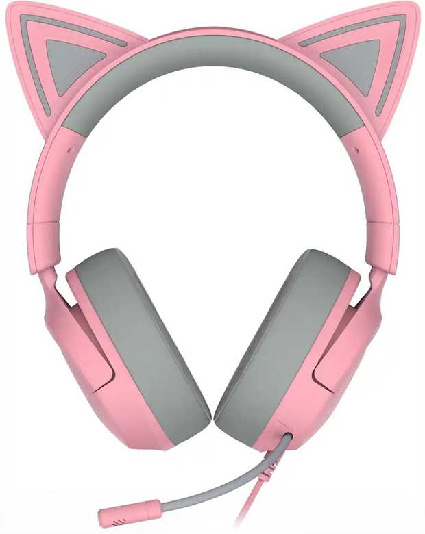 Razer Kraken-Kitty V3 X-Headset-Wired-RZ04-05350100-R3U1 Front View 2